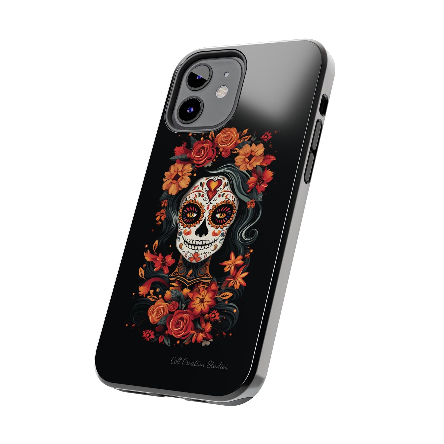 Introducing the "Day of the Dead Fiesta" Cell Phone Case – Celebrate Life in Style -Tough Phone Cases