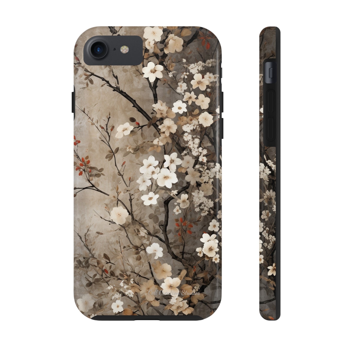 "Whimsical Blooms" -Tough iPhone Cases