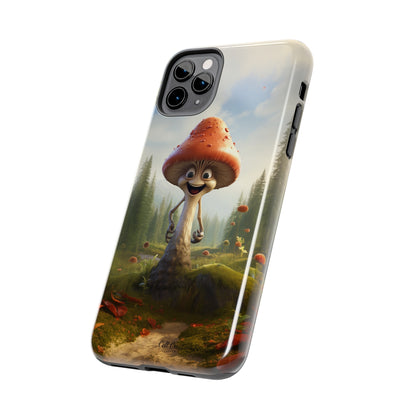 Introducing the "Smiling Mushroom" Cell Phone Case – Spread Joy with Every Glance! -Tough Phone Cases