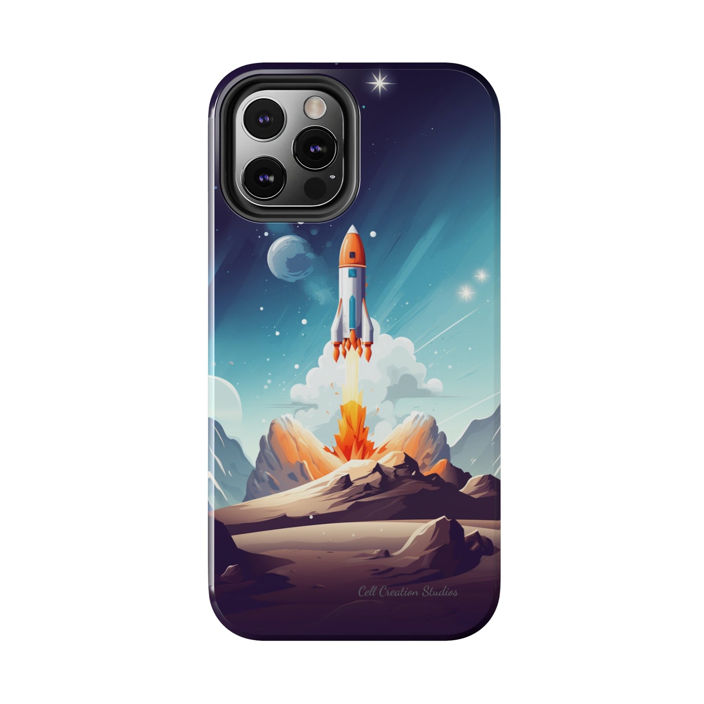 Introducing our "Galactic Odyssey" Cell Phone Case – Launch Your Device into Adventure -Tough Phone Cases