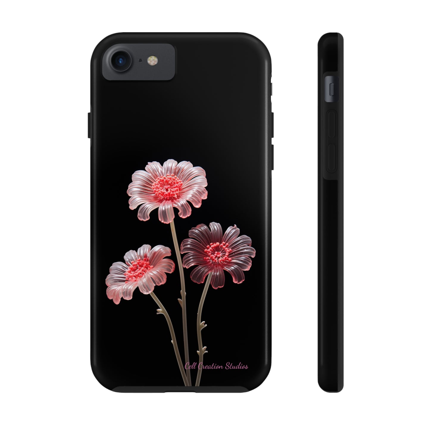 The "Desert Rose Glass Blossom" Phone Case -Tough Phone Cases