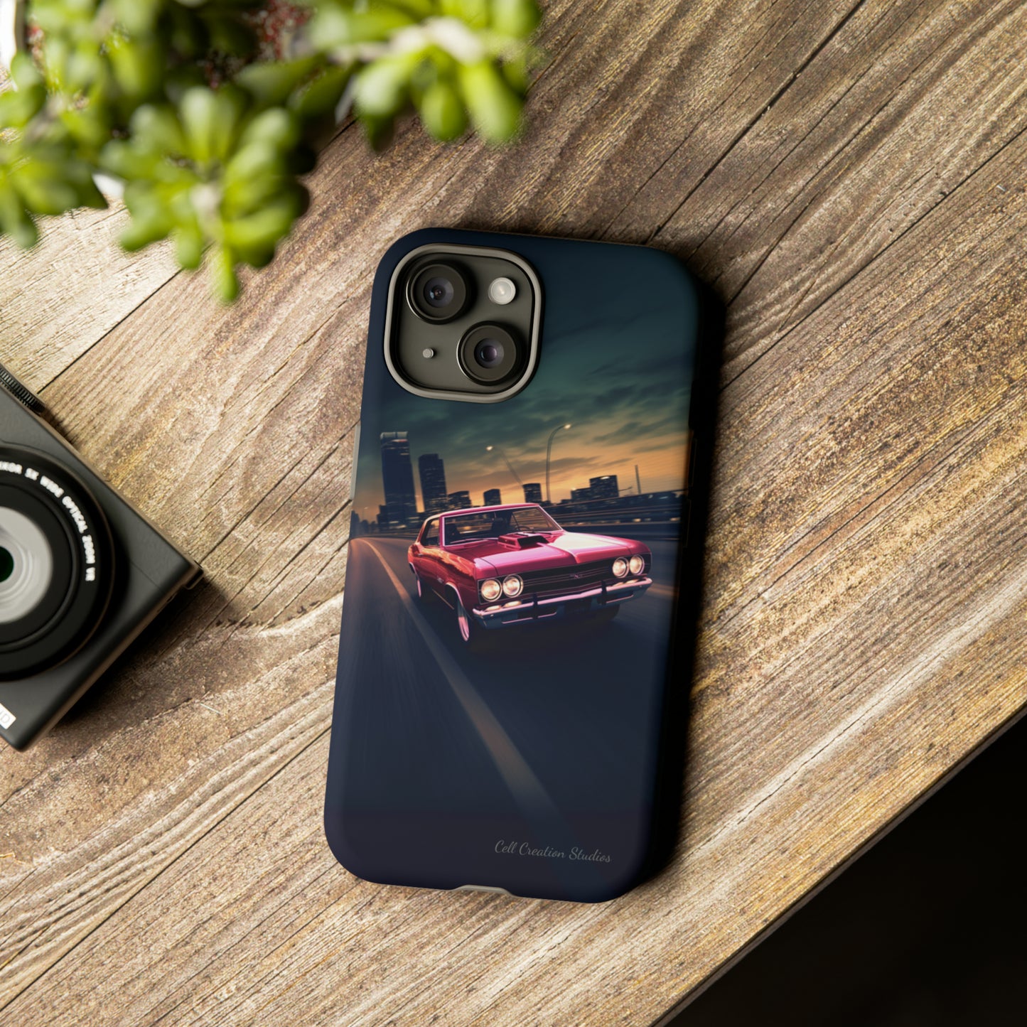 "Sunset City Cruise GTO Edition" -Tough iPhone Cases