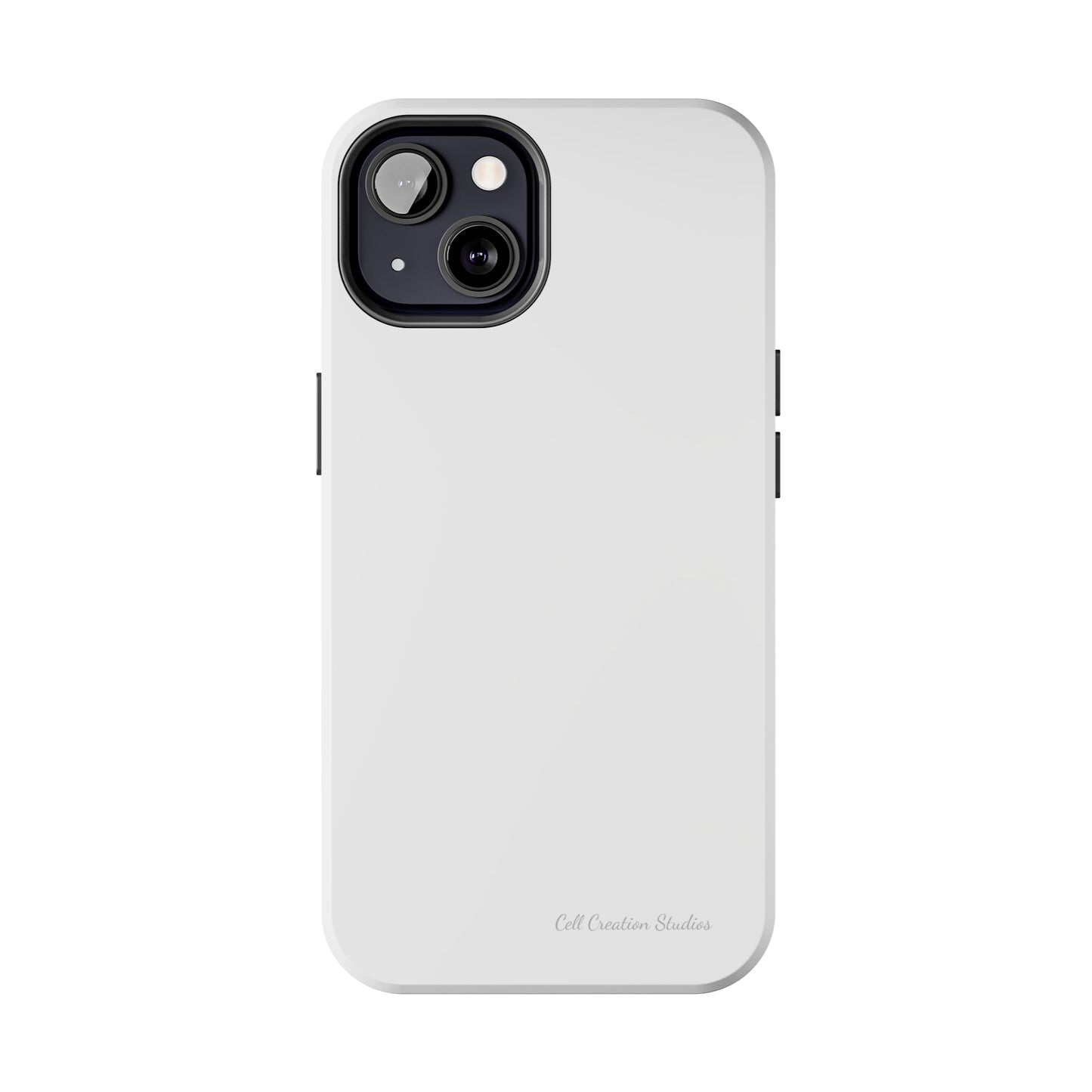 "Pure Elegance White" -Tough iPhone Cases