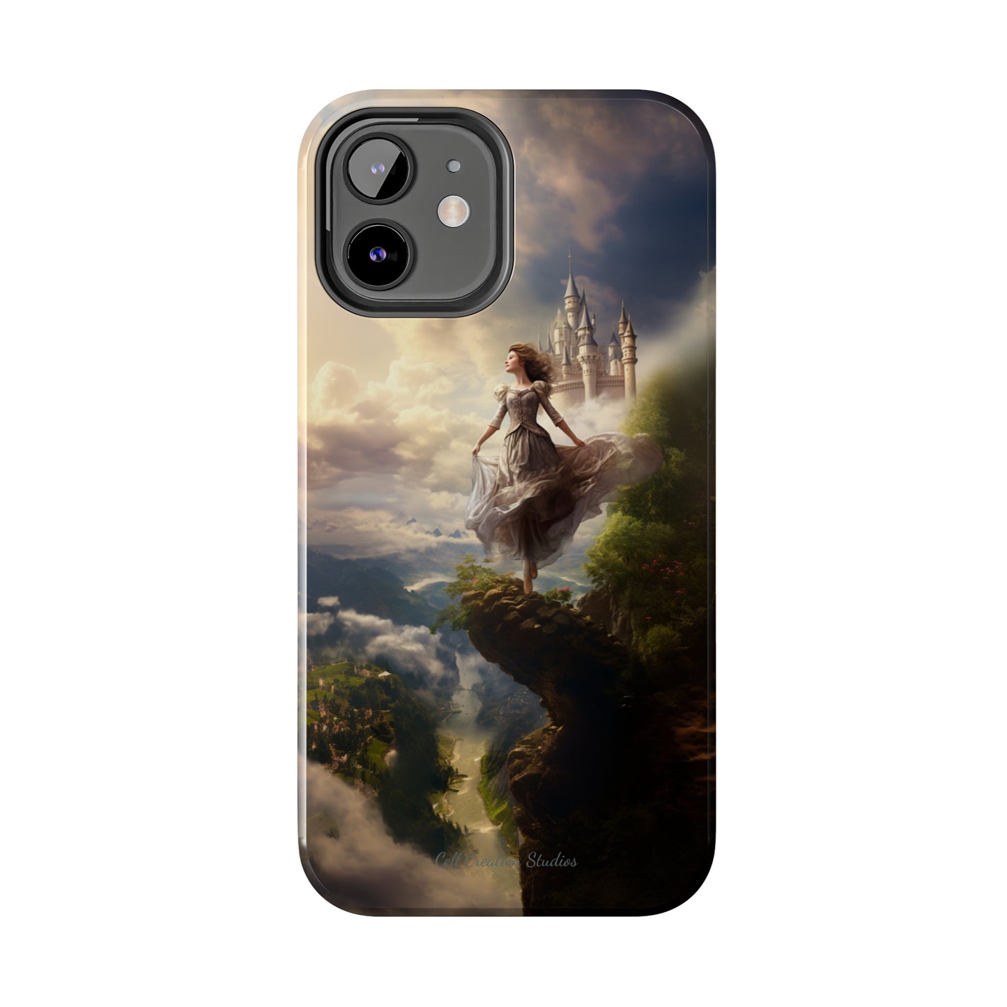 Introducing the "Enchanted Castle Discovery" Cell Phone Case – Uncover the Magic of The Castle On The Hilltop-Tough Phone Cases