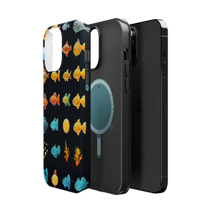 "AquaArt Fish" -MagSafe Tough Phone Cases