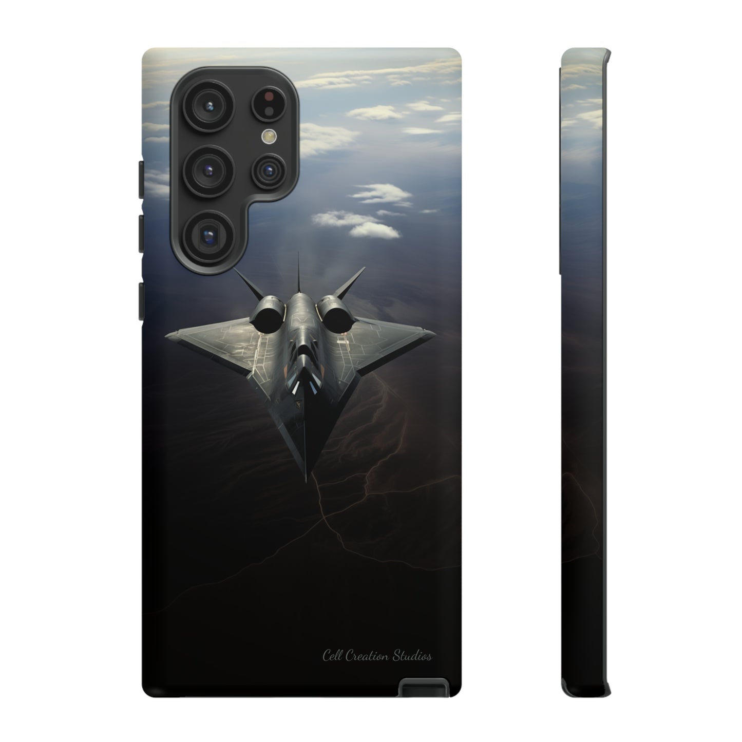 "Stealth Bomber Nightfall" Phone Case -Tough Cases