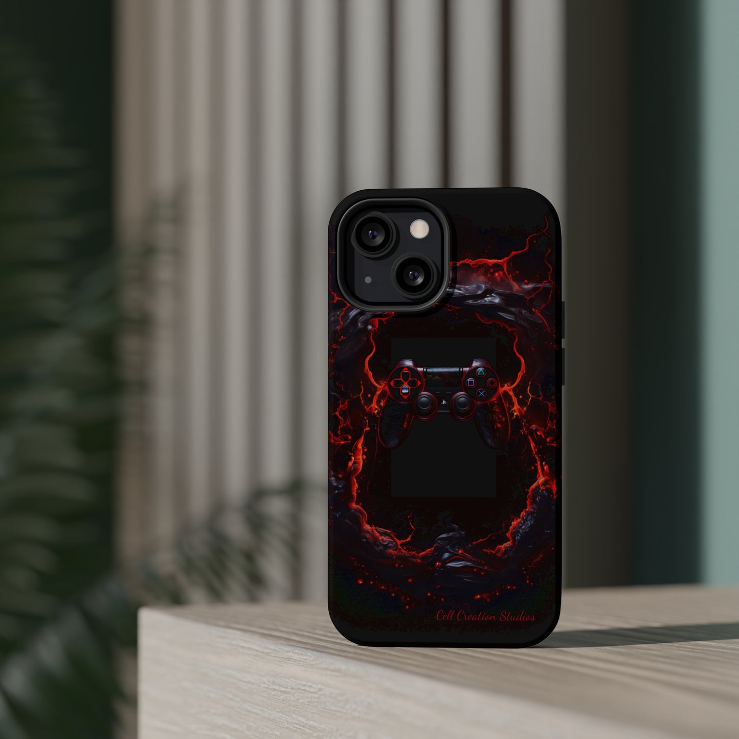 "InfernoGamer Plasma Burst" -MagSafe Tough iPhone Cases