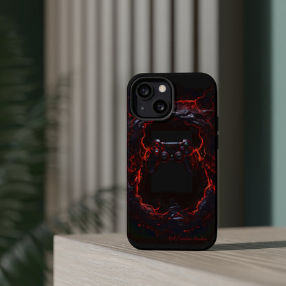 "InfernoGamer Plasma Burst" -MagSafe Tough iPhone Cases