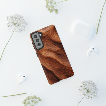 The "Eternal Woodgrain" Phone Case -Tough Cases