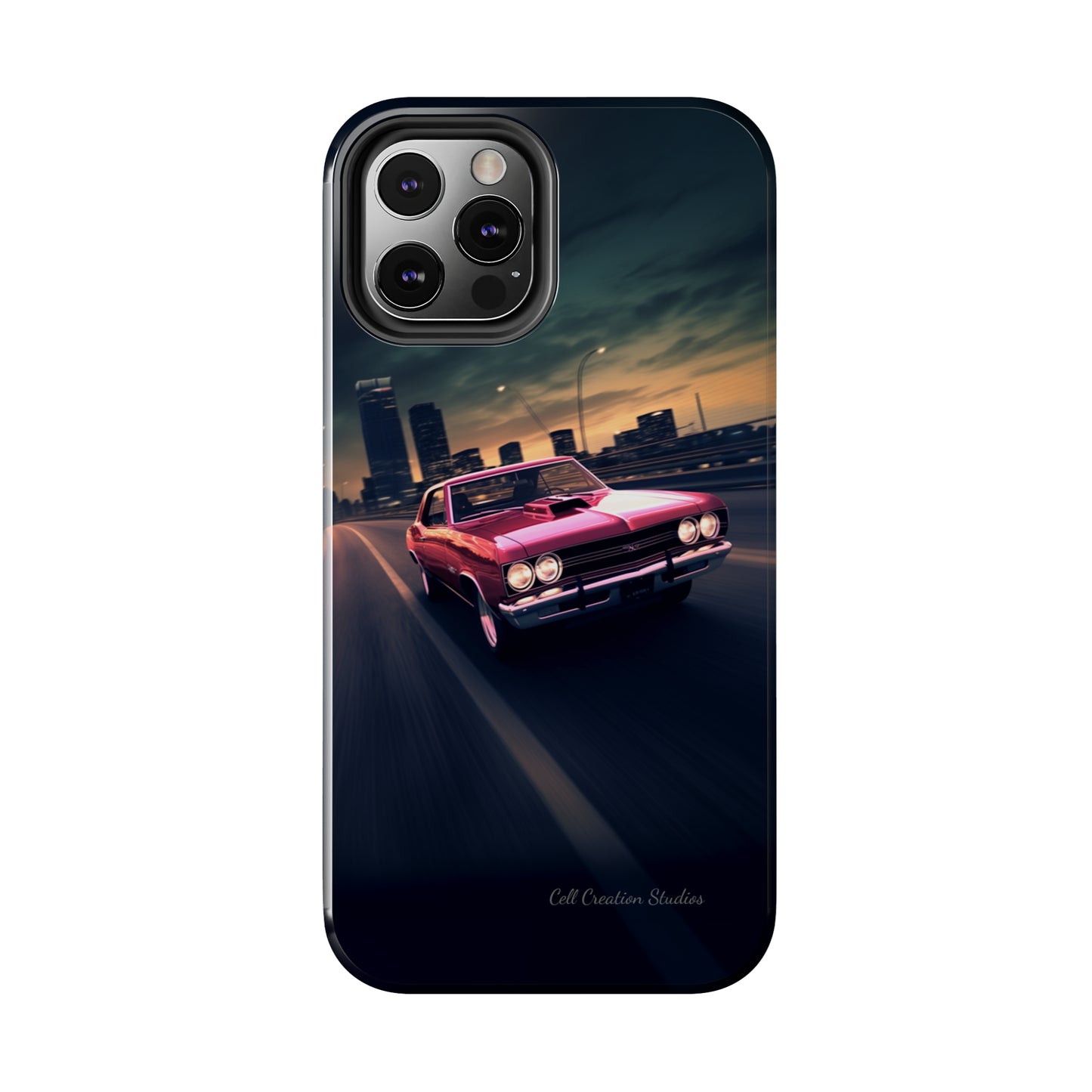 "Sunset City Cruise GTO Edition" -Tough iPhone Cases