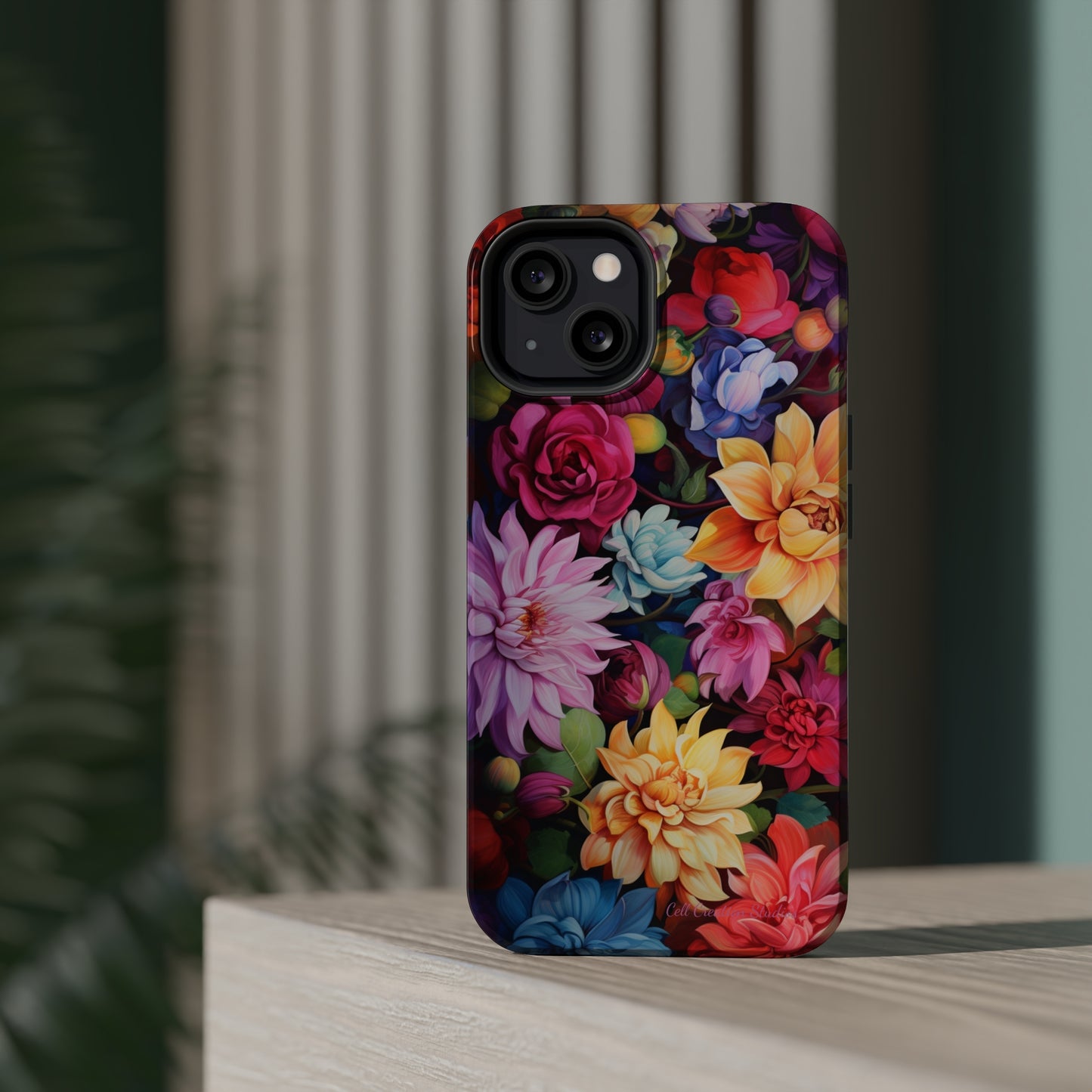 Introducing the "Blossom Beauty" Cell Phone Case – Elevate Your Style with Floral Charm -MagSafe Tough Cases