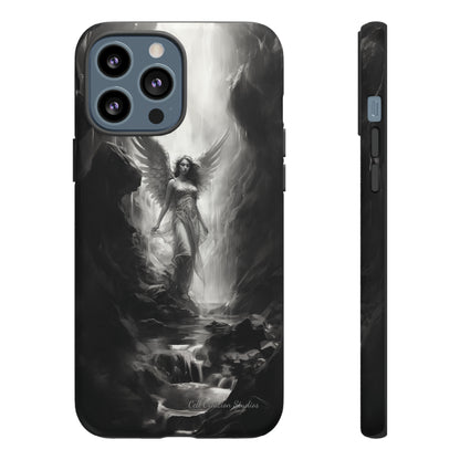 "Seraphic Streams" Angelic Ravine Phone Case -Tough Cases