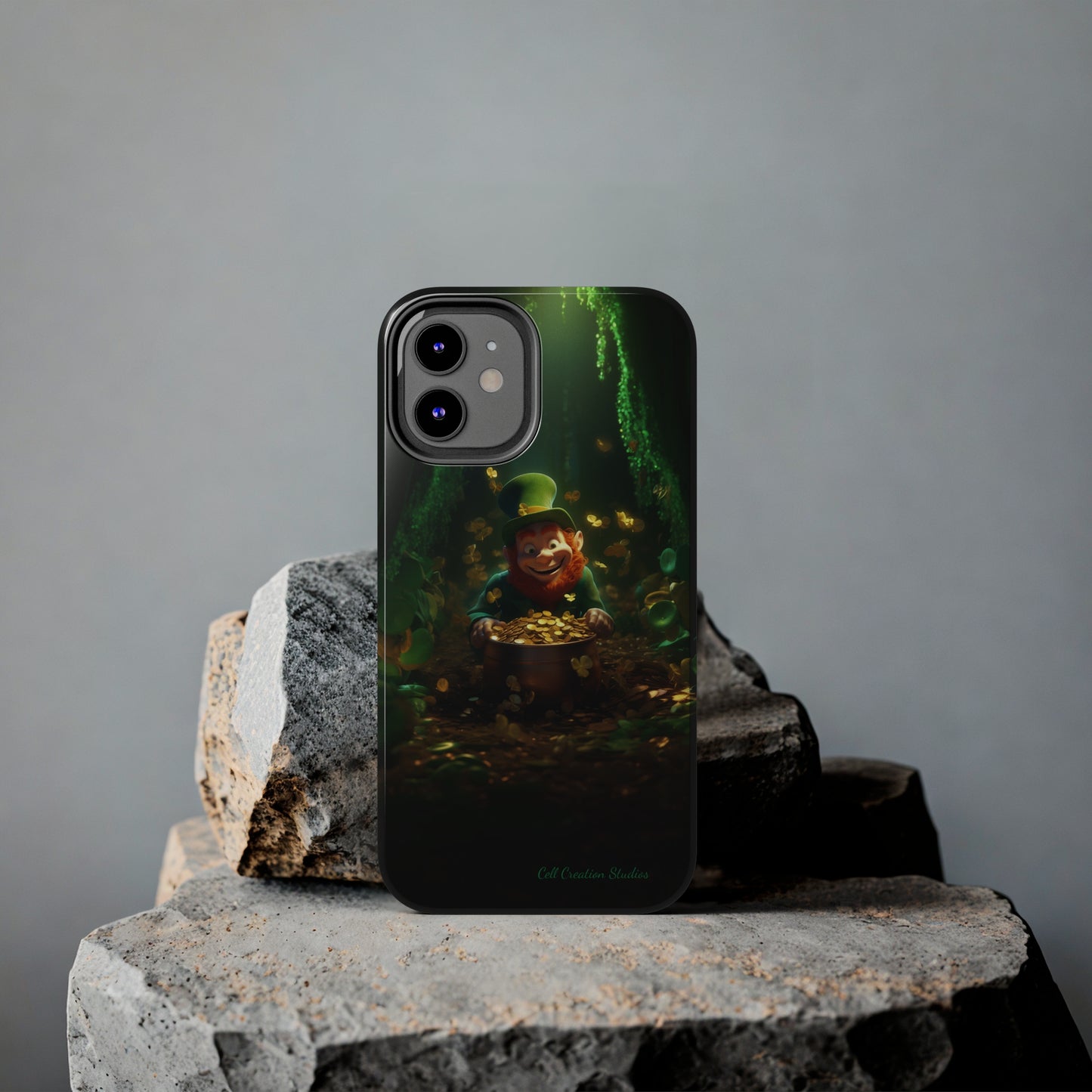 Introducing the "Leprechaun's Pot of Gold" Cell Phone Case – A Touch of Irish Charm -Tough Phone Cases