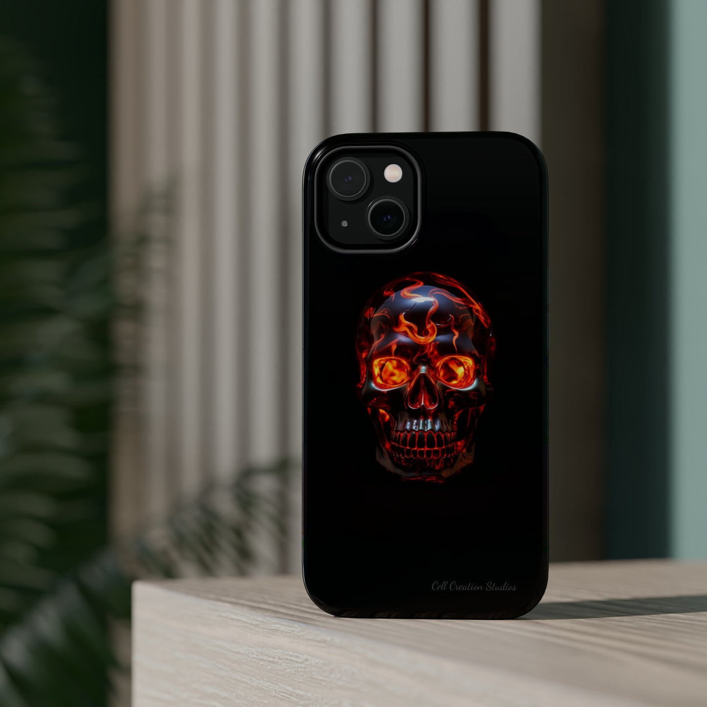 "Inferno Cranium" Phone Case -MagSafe Tough Cases