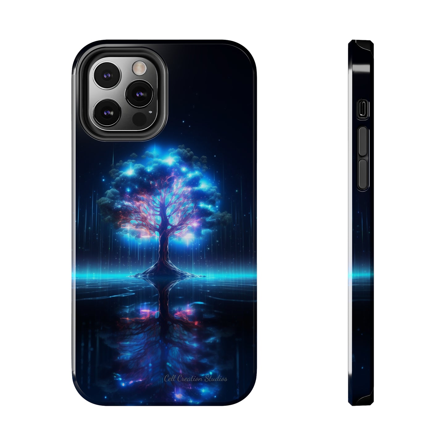 Introducing the "Luminous Tree" Cell Phone Case – Illuminate Your Style with Nature's Glow -Tough Phone Cases