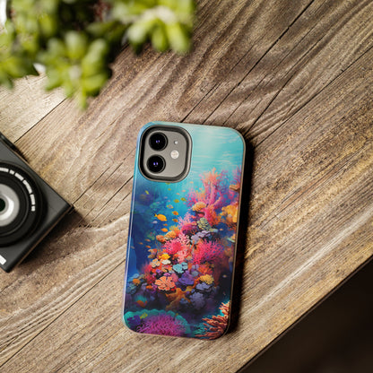 "Coral Reef Splendor" Cell Phone Case – Dive into the Vibrant Underwater World - Phone Cases