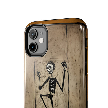 "Groovy Bones Skeleton" -Tough iPhone Cases