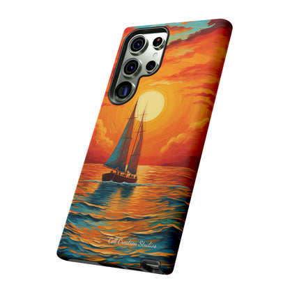 "Sailboat Sunset" - Tough Samsung Cases