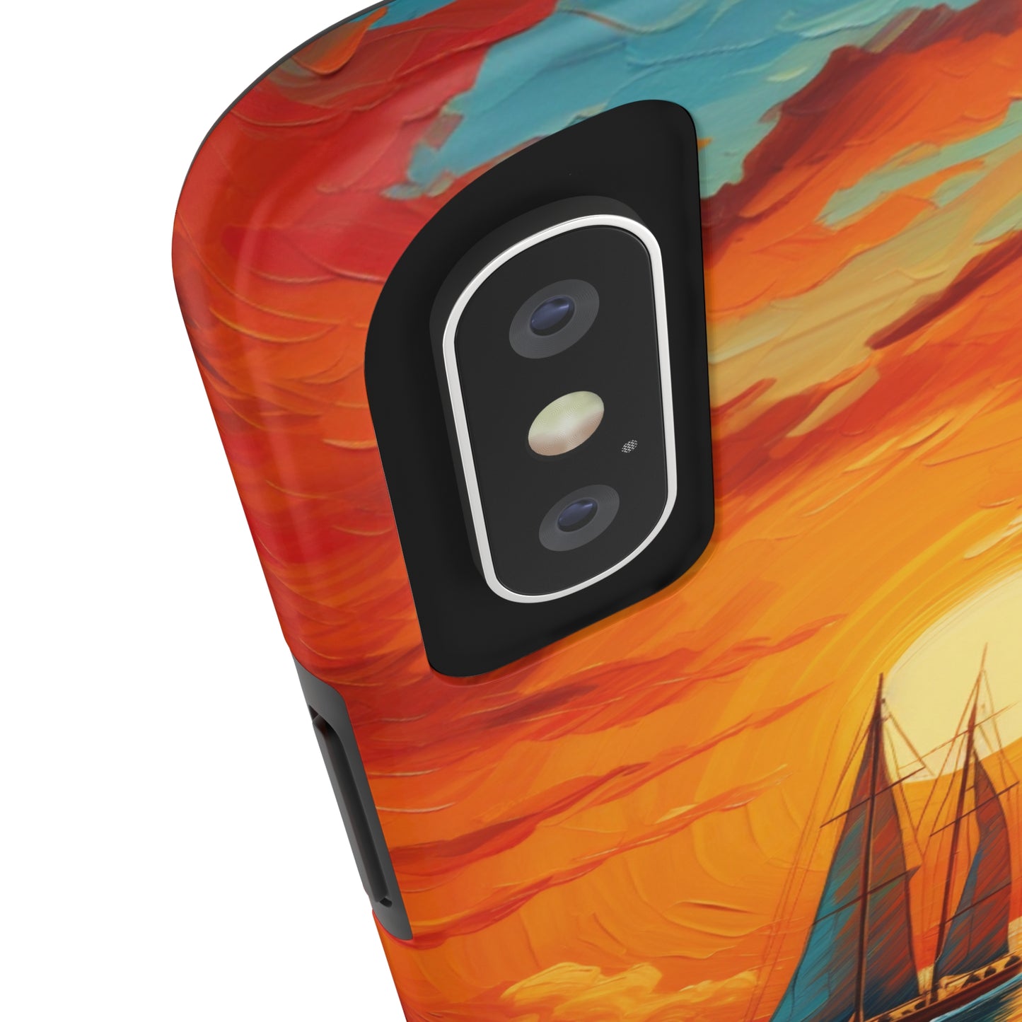 "Sailboat Sunset" -Tough iPhone Cases