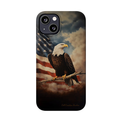 Introducing the "Eagle's Majesty" Cell Phone Case – Soar with American Pride -Slim Phone Cases