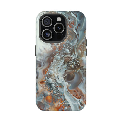 "3D Liquid Splash" -MagSafe Tough iPhone Cases