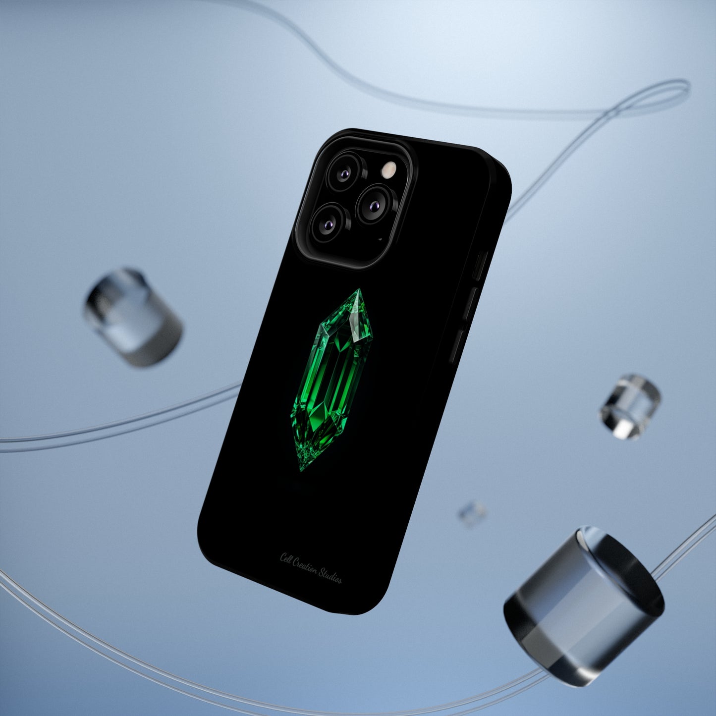 "Emerald Elegance" Phone Case -MagSafe Tough Cases