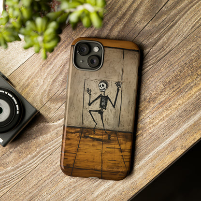 "Groovy Bones Skeleton" -Tough iPhone Cases