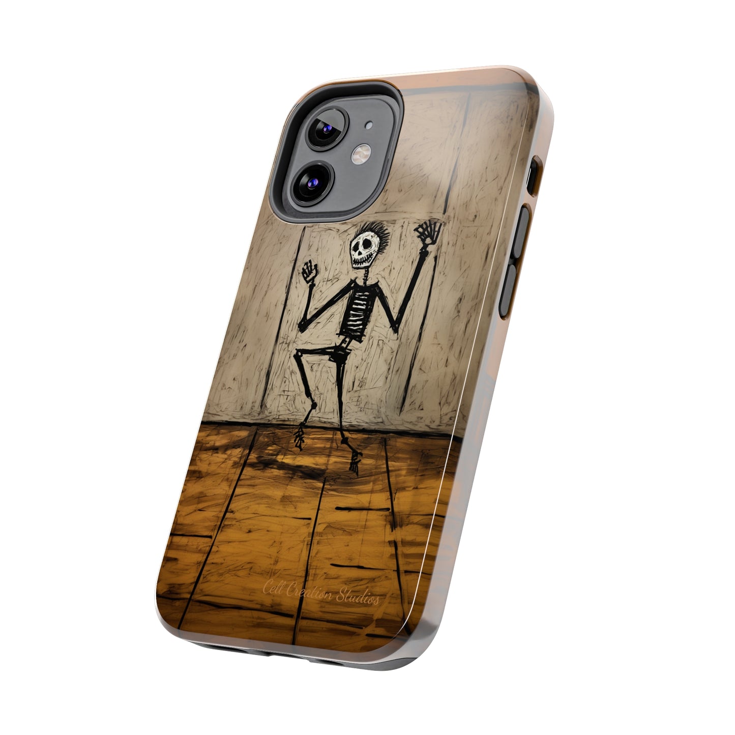 "Groovy Bones Skeleton" -Tough iPhone Cases