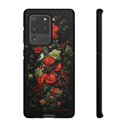 "Floral Serenade Elegance" -Tough Samsung Phone Cases