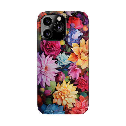 Introducing the "Blossom Beauty" Cell Phone Case – Elevate Your Style with Floral Charm -Slim Phone Cases