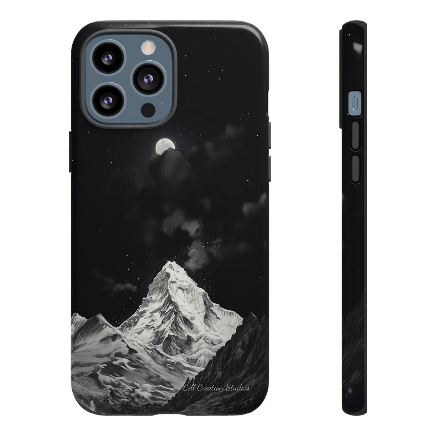 "Moonlit Everest" Phone Case -Tough Cases