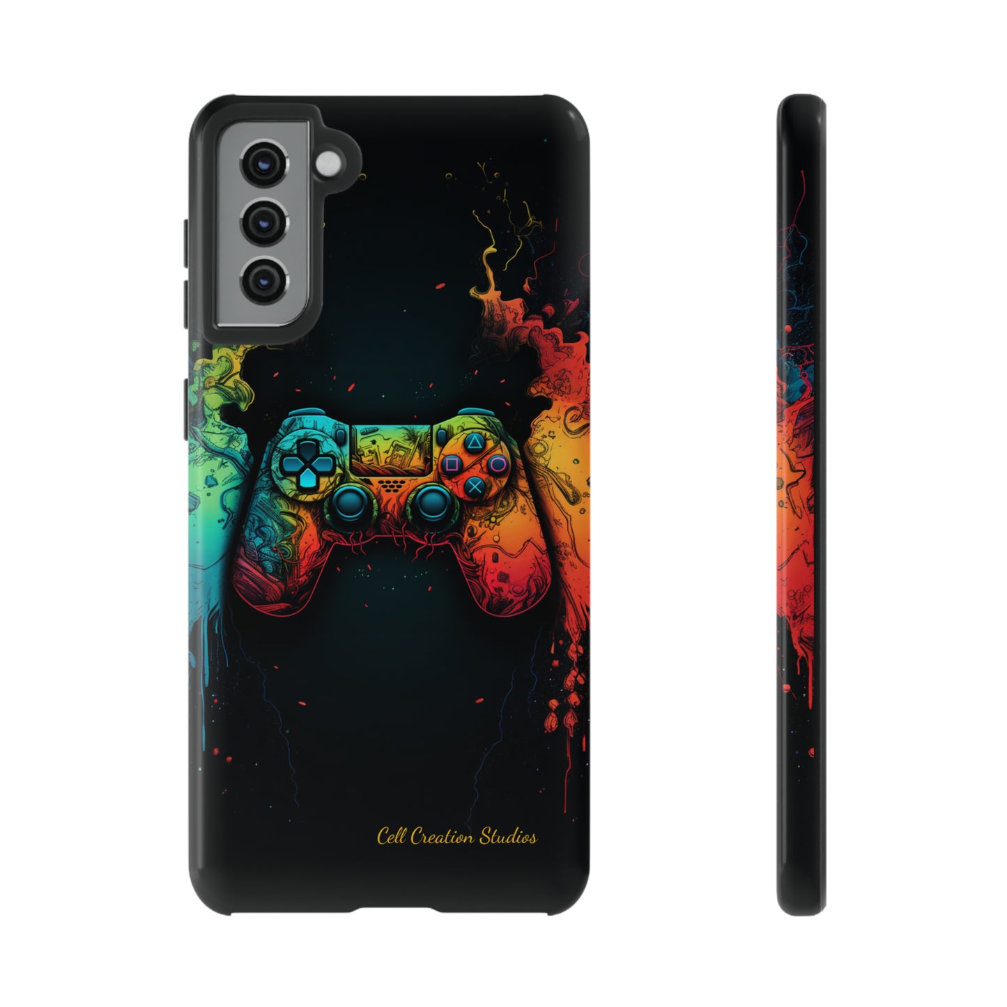 "ColorBlast Gaming" -Tough Samsung Phone Cases