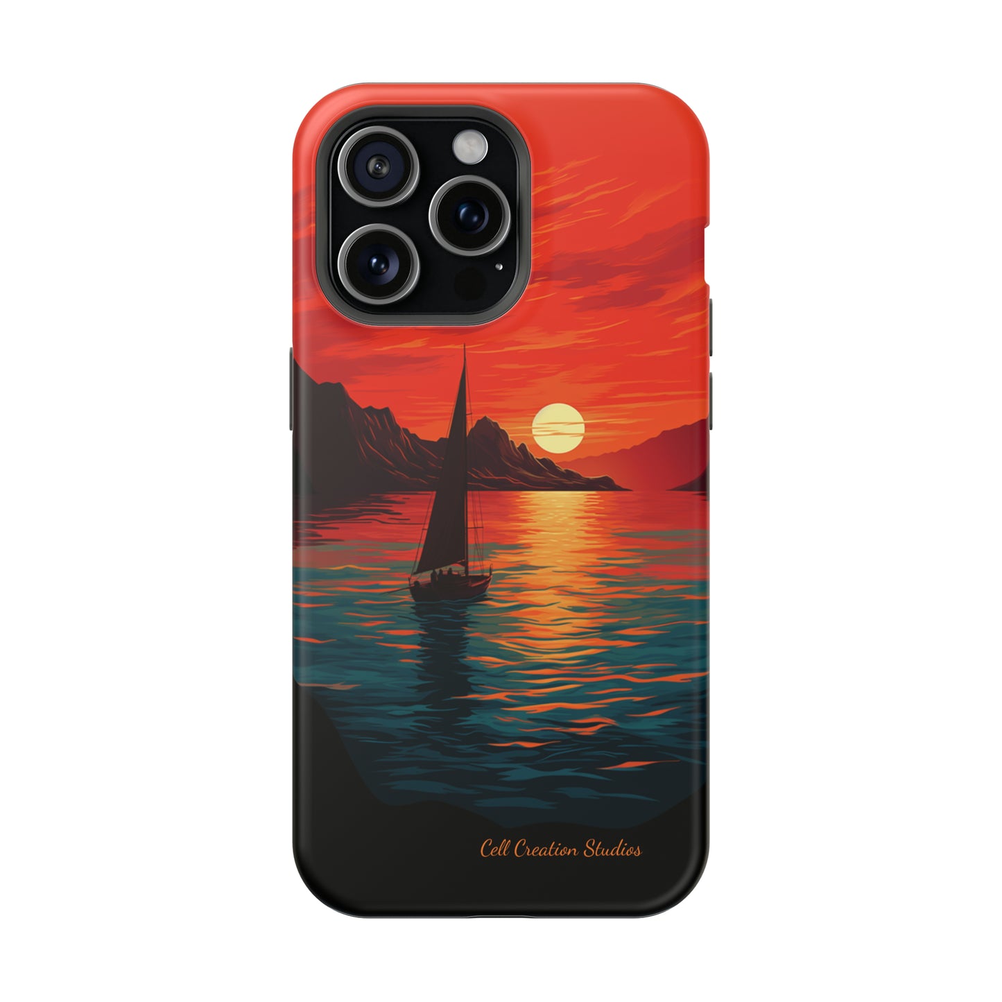 "Serenity at Sunset" -MagSafe Tough iPhone Cases