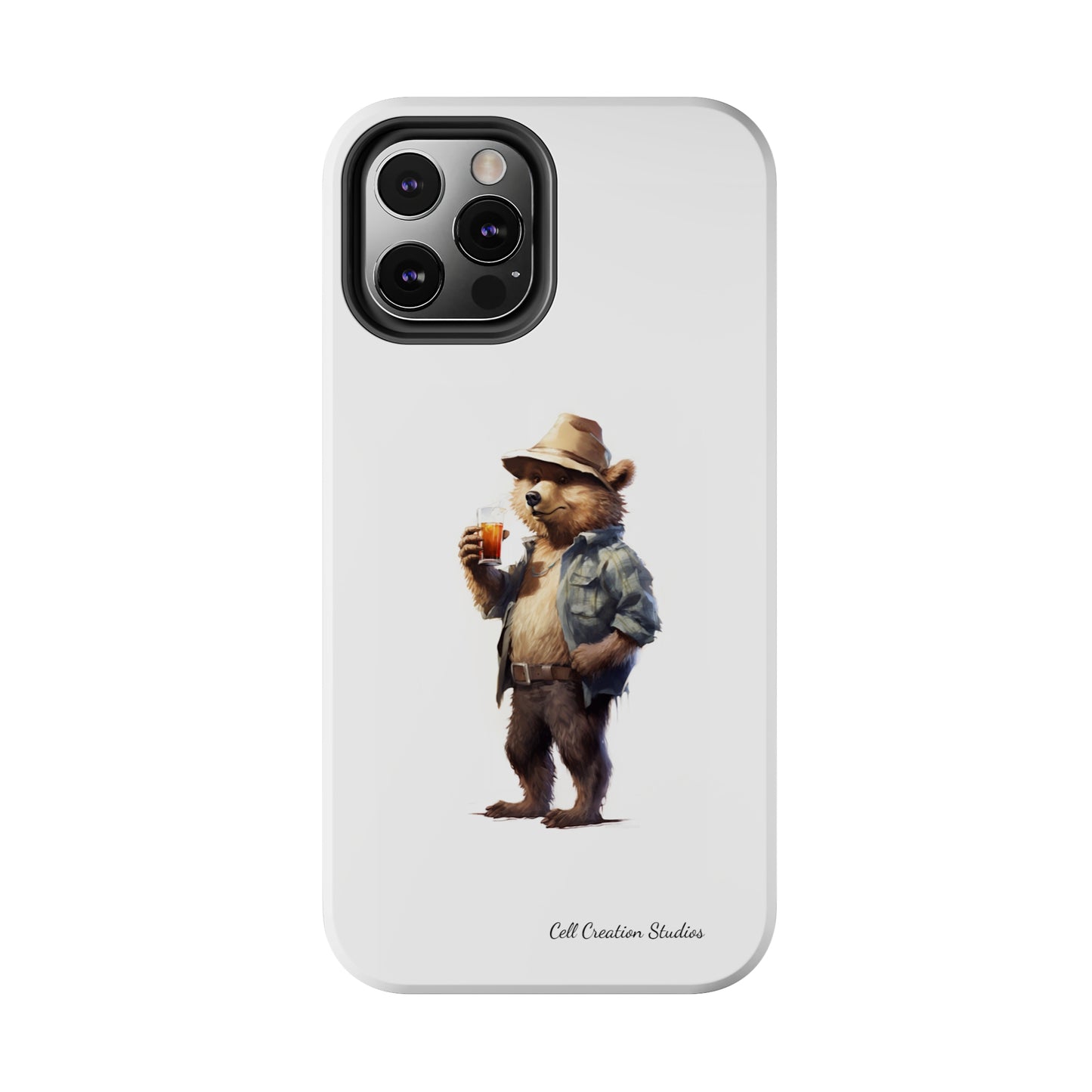 Introducing the "Bear Cheers" Cell Phone Case – The Fun Companion -Tough Phone Cases