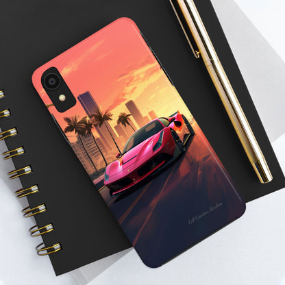 "Sunset Boulevard Ferrari Edition" -Tough iPhone Cases