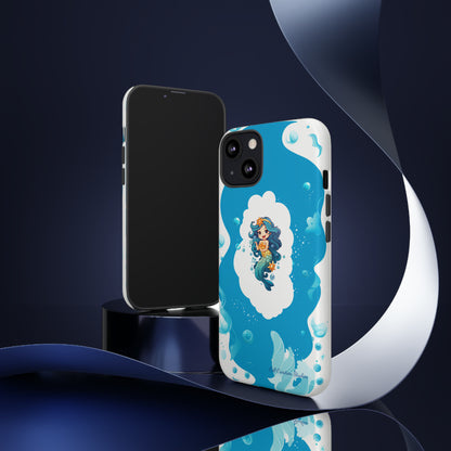 "Mermaid Elegance" -Tough iPhone Cases