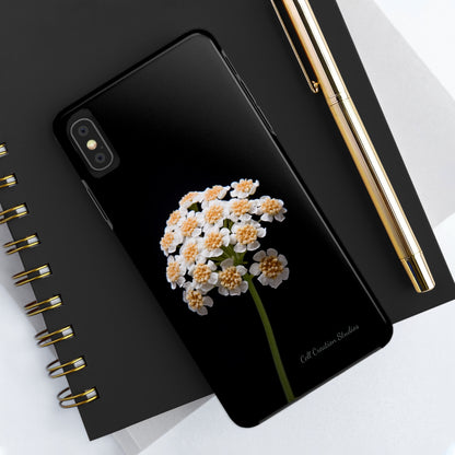 "Elegant Yarrow Bloom" Phone Case -Tough Phone Cases