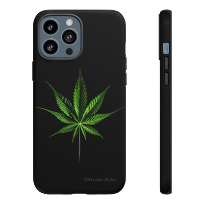 "Cannabis Chic" Marijuana Leaf Phone Case -Tough Cases