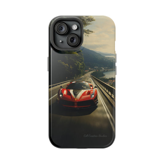 "Tropical Thrill Ferrari Edition" -MagSafe Tough iPhone Cases