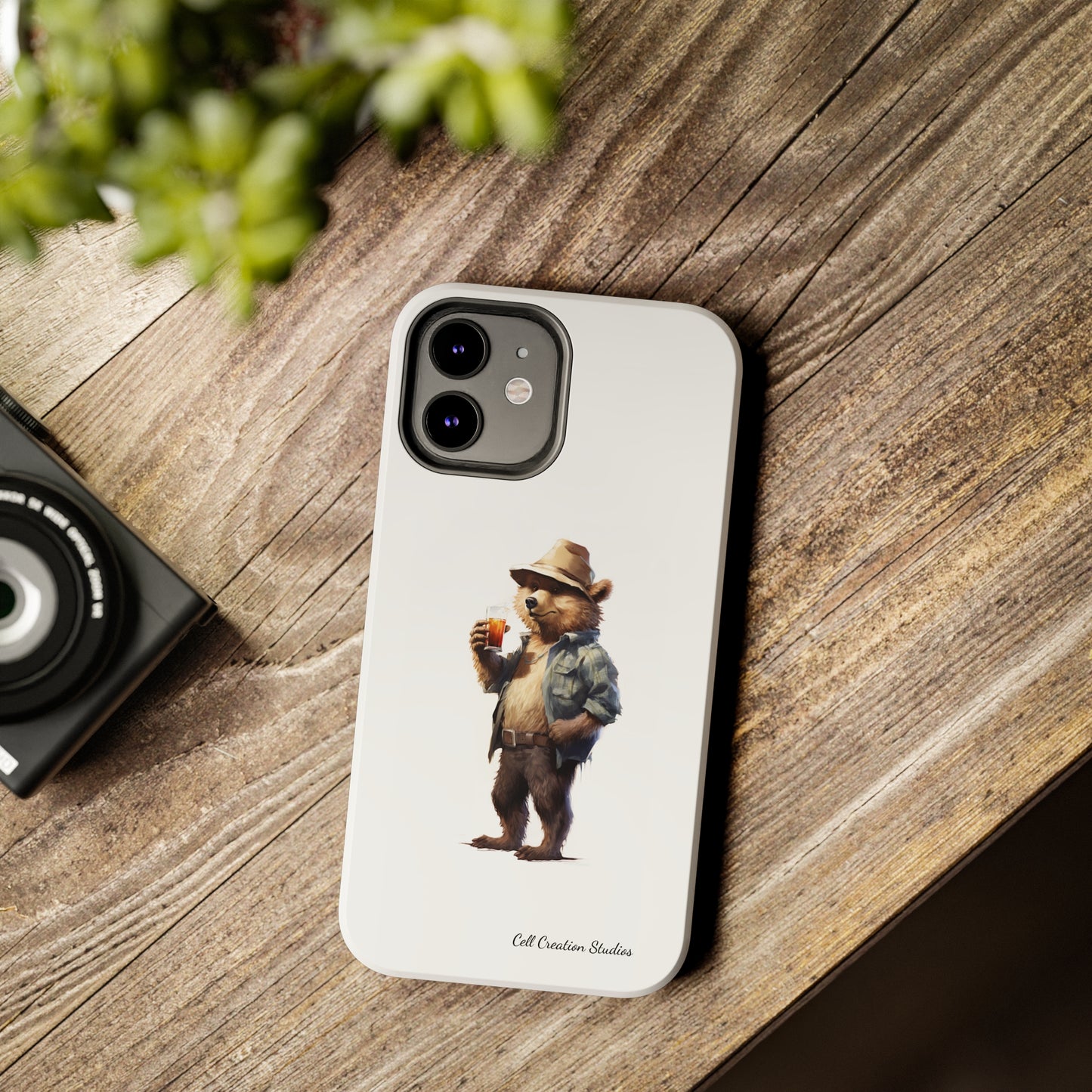 Introducing the "Bear Cheers" Cell Phone Case – The Fun Companion -Tough Phone Cases