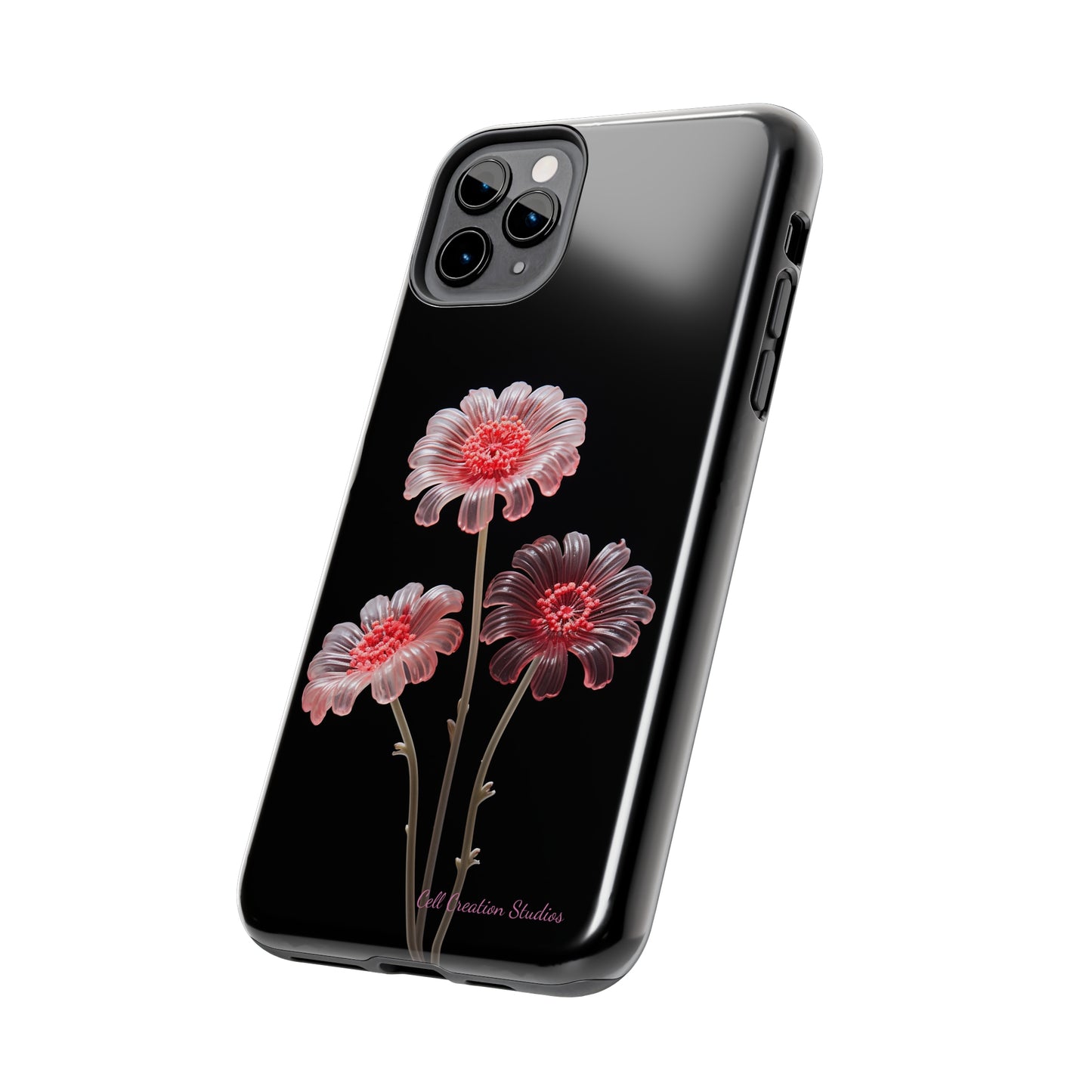 The "Desert Rose Glass Blossom" Phone Case -Tough Phone Cases