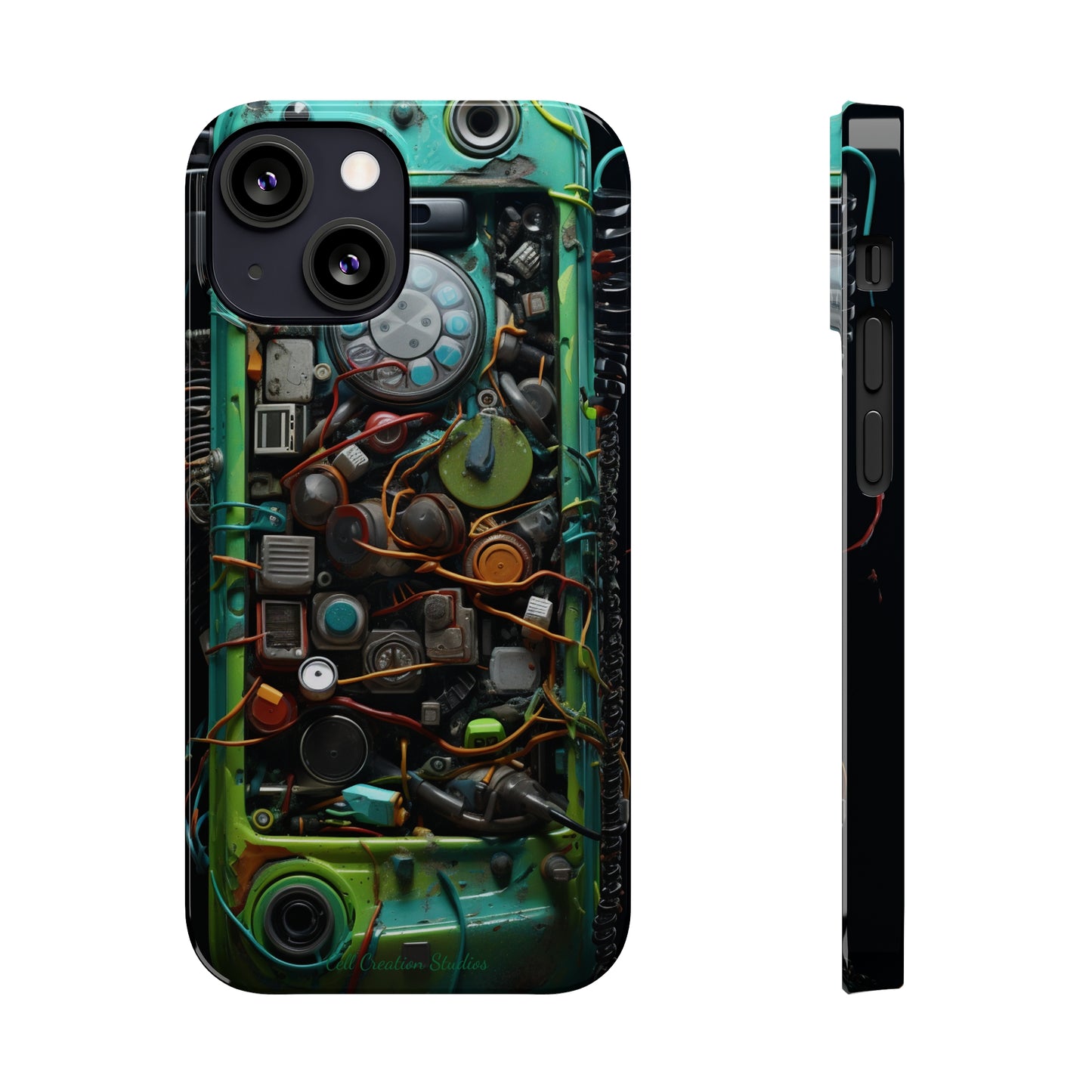 Introducing the "Mechanical Wonders" Cell Phone Case – Peek Inside with Intricate Cell Phone Inner Workings -Slim Phone Cases