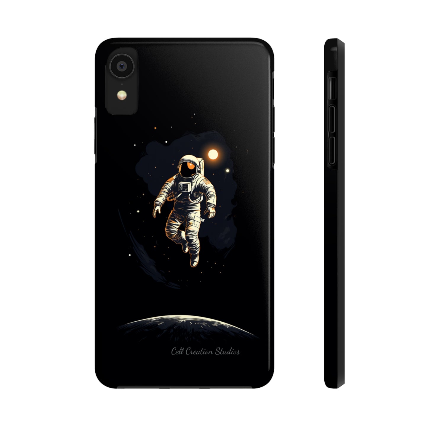 "Cosmic Explorer Astronaut" -Tough iPhone Cases