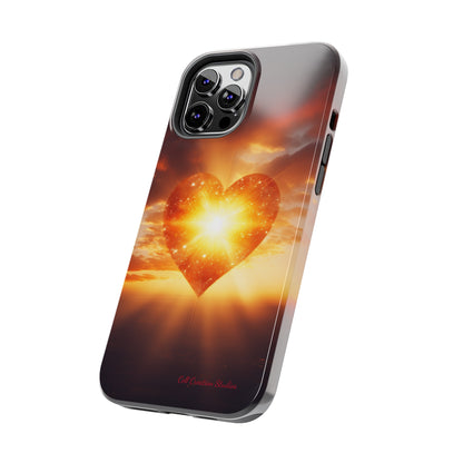 Introducing the "Sunlit Heart" Cell Phone Case – Embrace Love and Radiance -Tough Phone Cases