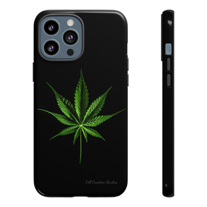 "Cannabis Chic" Marijuana Leaf Phone Case -Tough Cases