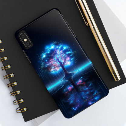 Introducing the "Luminous Tree" Cell Phone Case – Illuminate Your Style with Nature's Glow -Tough Phone Cases