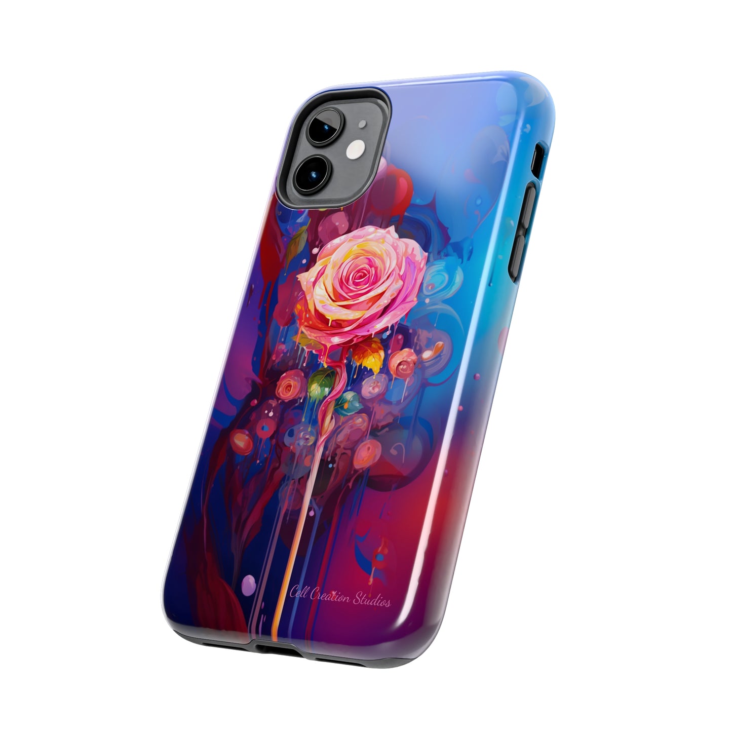 "Dreamy Rose Bloom Fantasy" -Tough iPhone Cases