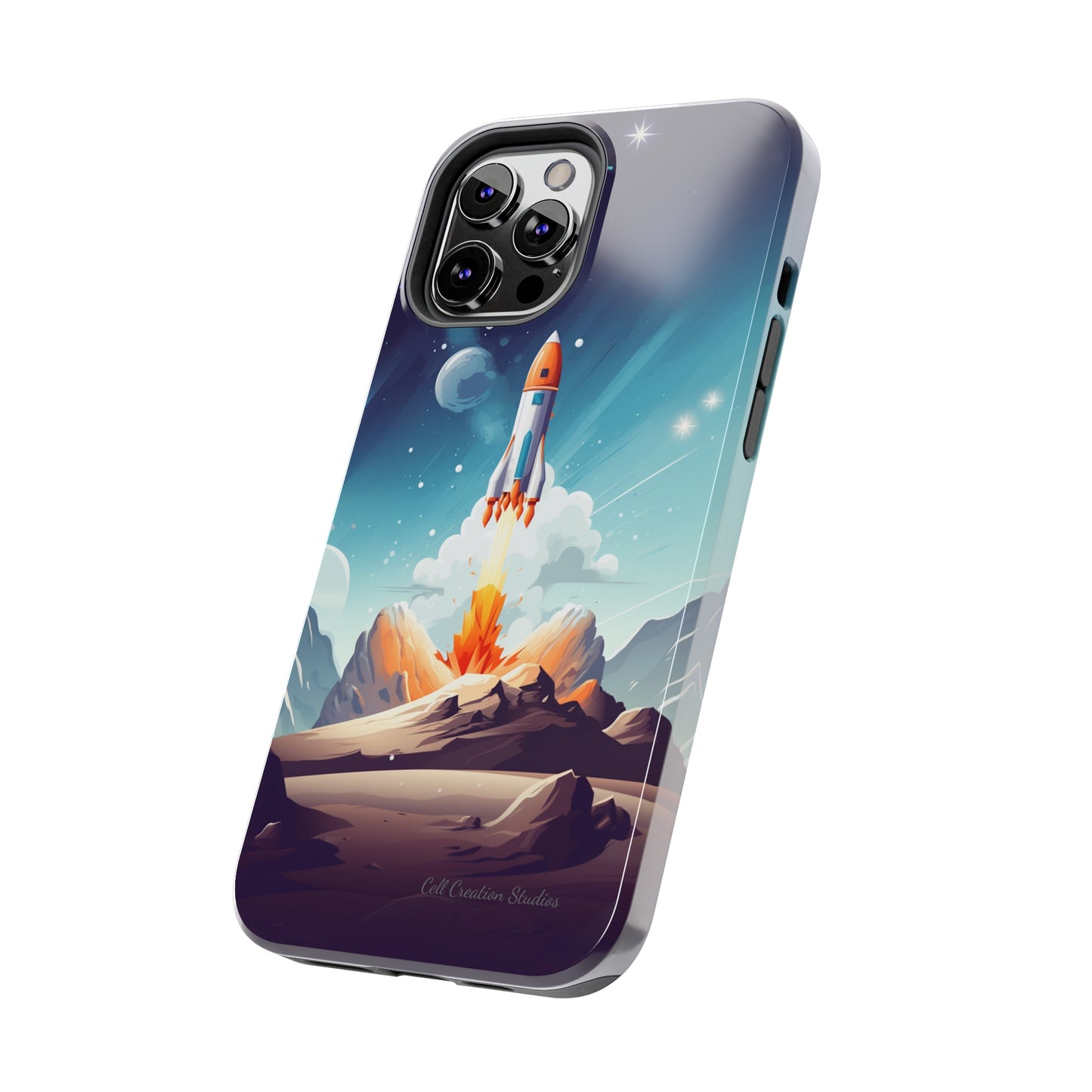 Introducing our "Galactic Odyssey" Cell Phone Case – Launch Your Device into Adventure -Tough Phone Cases