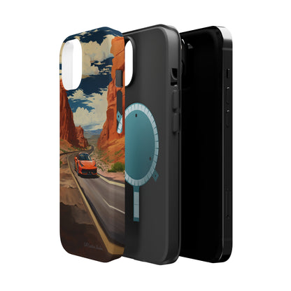 "Desert Racer Ferrari Edition" -MagSafe Tough iPhone Cases