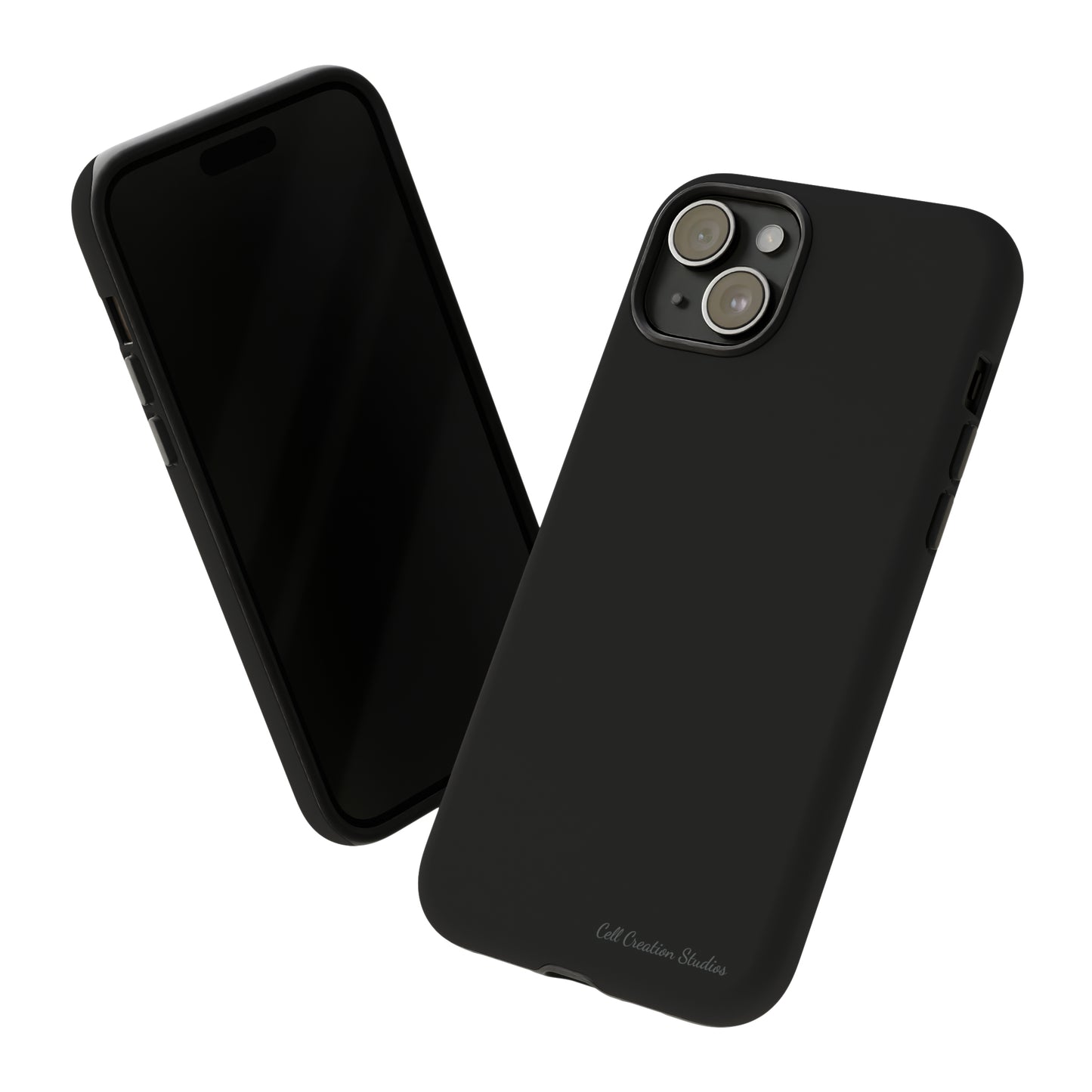 "Stealth Black Defender" -Tough iPhone Cases